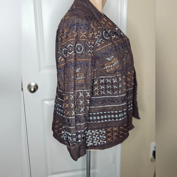 Ladies Jackets Coldwater Creek Plus Size Coldwater Creek Brown